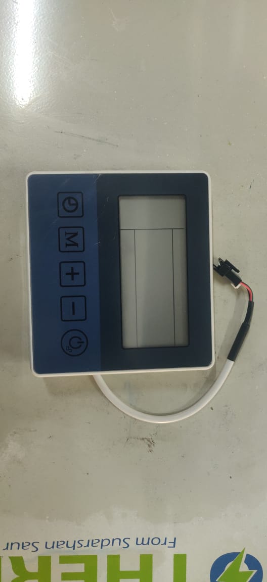 display controller for heat pump